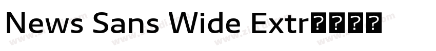 News Sans Wide Extr字体转换